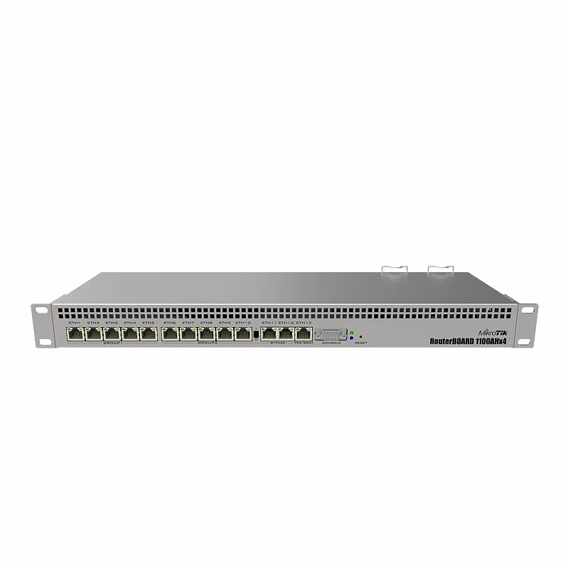Router RB1100AHx4 1U Rackmount + Login Wifi