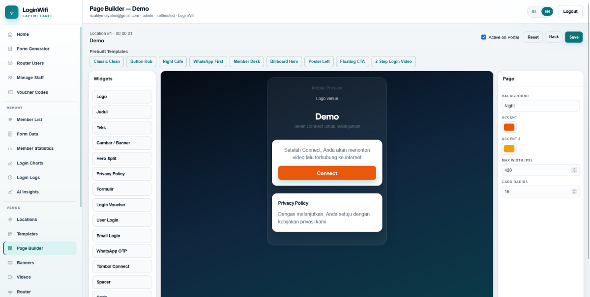 Captive Portal Mikrotik